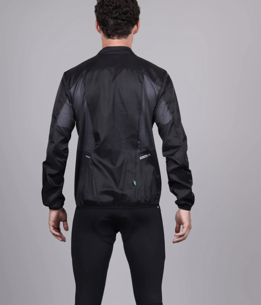 JAQUETA CORTA VENTO MAURO RIBEIRO SPEED MASC BLACK - Imagem 3