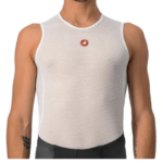 REGATA SEGUNDA PELE CASTELLI PRO ISSUE SLEEVELESS MASC WHITE