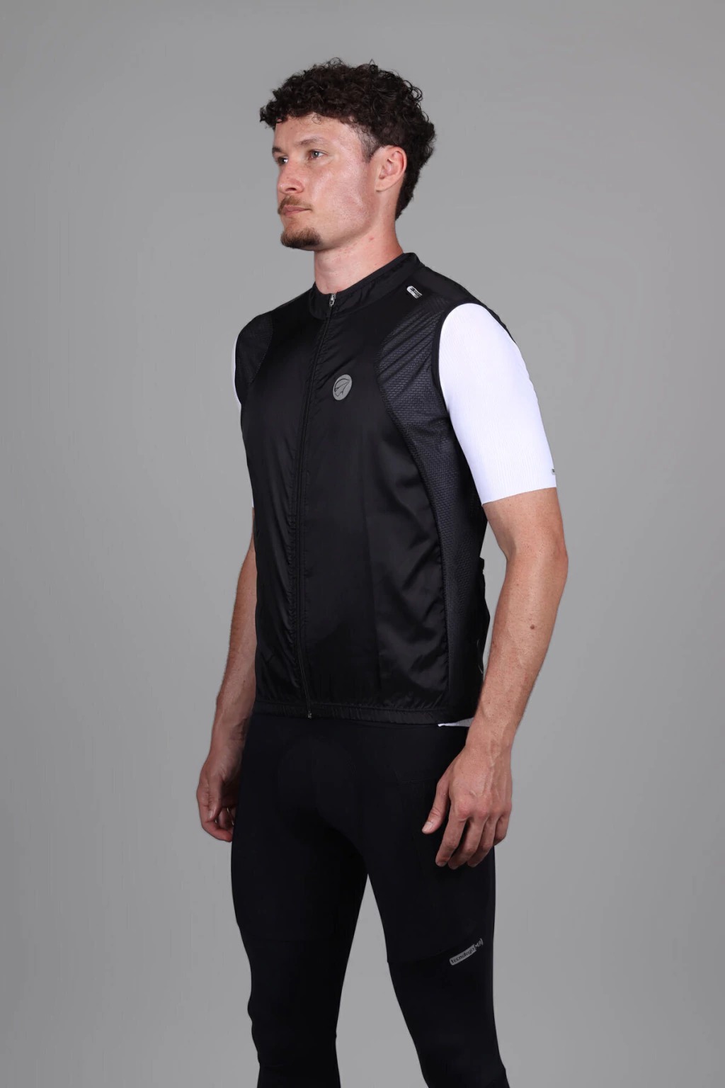 COLETE CORTA VENTO MAURO RIBEIRO NEW ONE BLACK MASC - Imagem 3