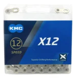 CORRENTE KMC X11 12V 1/2~X11/128 126L KMC PRATA (12V  126 ELOS) - Imagem 3