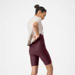 BRETELLE CASTELLI ESPRESSO 2 W DT DEEP BORDEAUX FEM TAM M