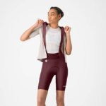 BRETELLE CASTELLI ESPRESSO 2 W DT DEEP BORDEAUX FEM TAM M - Imagem 2