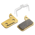 PASTILHA DE FREIO ORGANICA PARA BICICLETA SRAM RIVAL / FORCE / RED DOURADA
