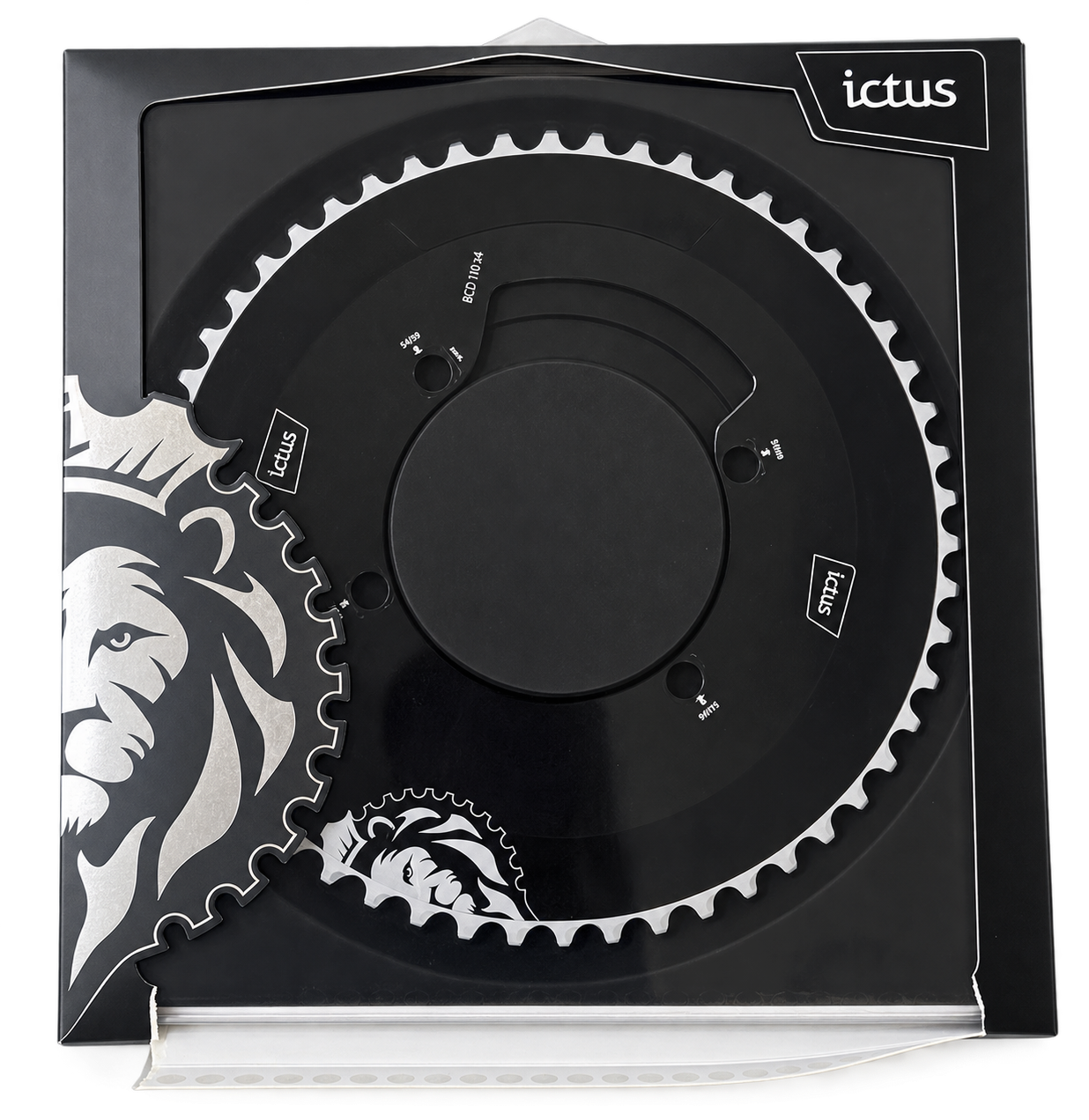 15605717262-coroa54.png COROA ICTUS ULTEGRA R8000 54D BCD 110 C/ ACABAMENTO DE PARAFUSOS - Imagem 1