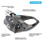 PEDAL SHIMANO ROAD  DURA ACE PD-R9100 - Imagem 3