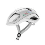 CAPACETE LAZER ROAD VENTO KINETICORE BRANCO LOGO FURTA COR TAM G