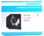 PEDAL SHIMANO PD-T421 MTB CLICK-R COM TAQUINHO SM-SH56