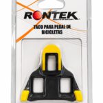 TACO PEDAL RONTEK SHIMANO ROAD SISTEMA SPD PRETO/AMARELO
