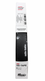 FITA DE GUIDAO SELLE ITALIA SG PRETA COM LOGO BRANCO 056110 - Imagem 2
